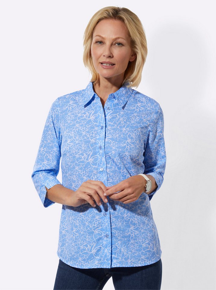 Witt Klassische Bluse Hemdbluse 3/4-Arm – Bild 2 von 5