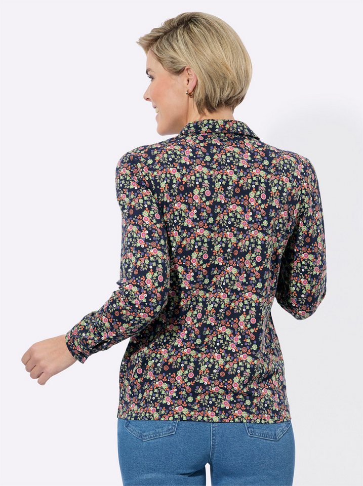 Witt Klassische Bluse Jersey-Bluse Langarm – Bild 2 von 5