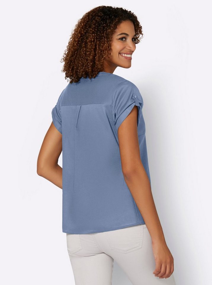 Witt Klassische Bluse Bluse Kurzarm – Bild 2 von 3