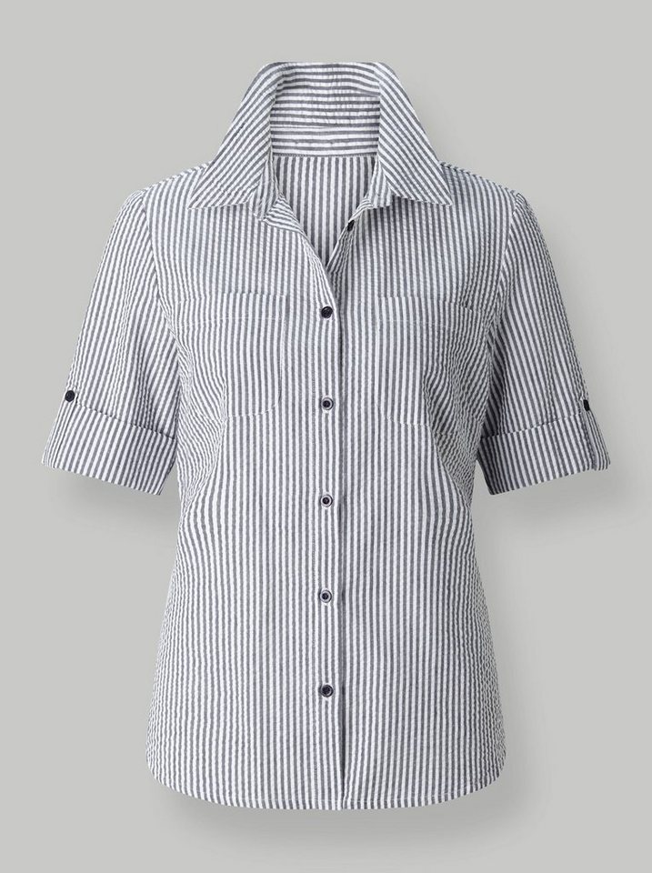 Witt Klassische Bluse Bluse Kurzarm – Bild 3 von 3