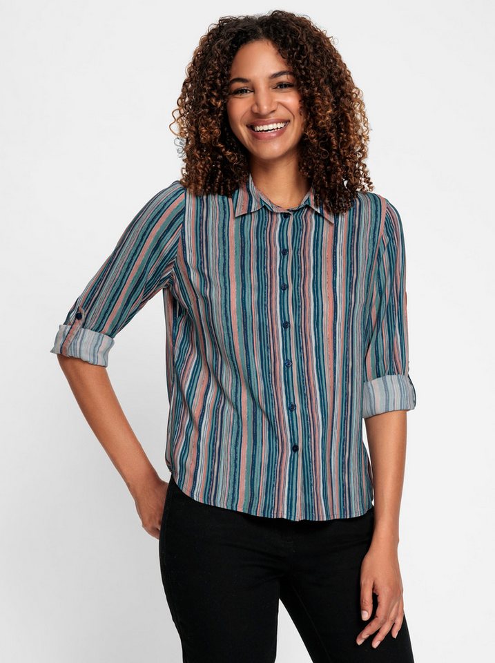 Witt Klassische Bluse Bluse Langarm – Bild 2 von 5