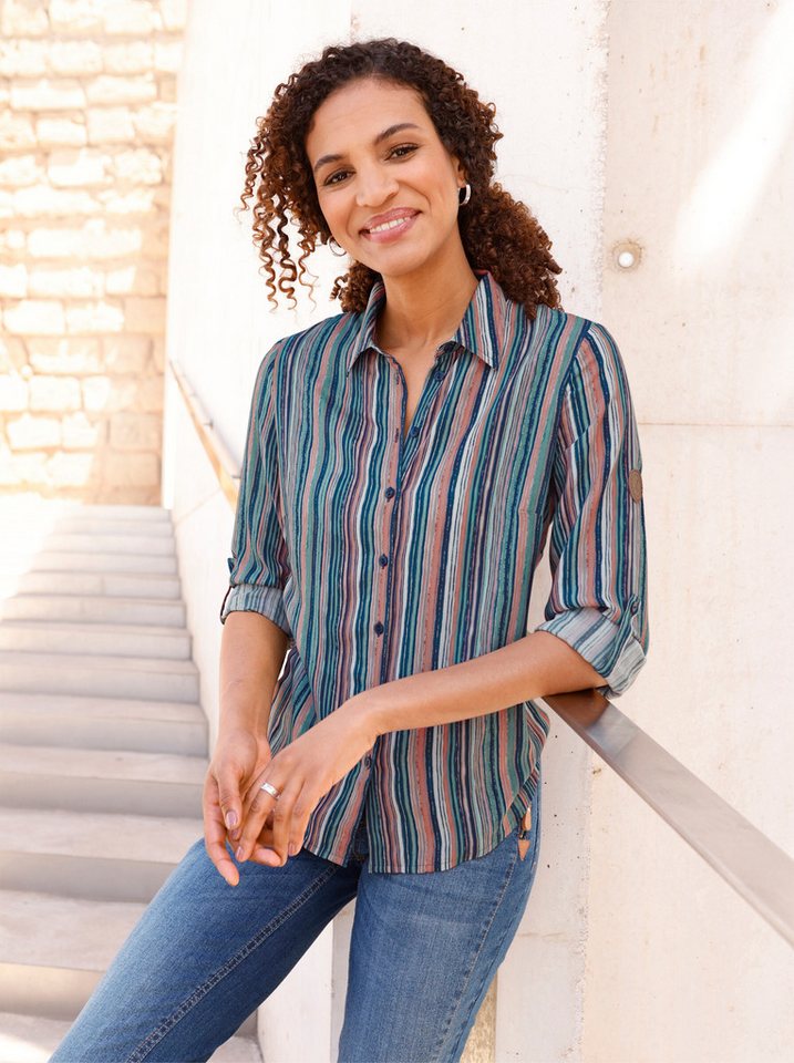 Witt Klassische Bluse Bluse Langarm – Bild 4 von 5