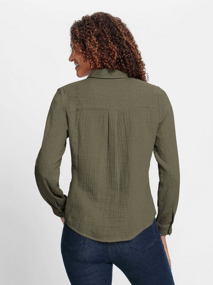 Witt Klassische Bluse Bluse Langarm – Bild 2 von 4