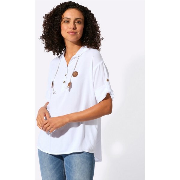 Witt Klassische Bluse Longbluse 3/4-Arm