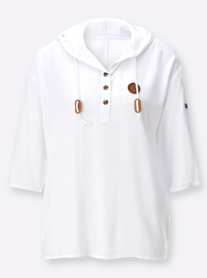 Witt Klassische Bluse Longbluse 3/4-Arm – Bild 4 von 5