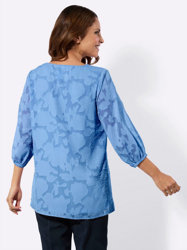 Witt Klassische Bluse Longbluse 3/4-Arm – Bild 2 von 5