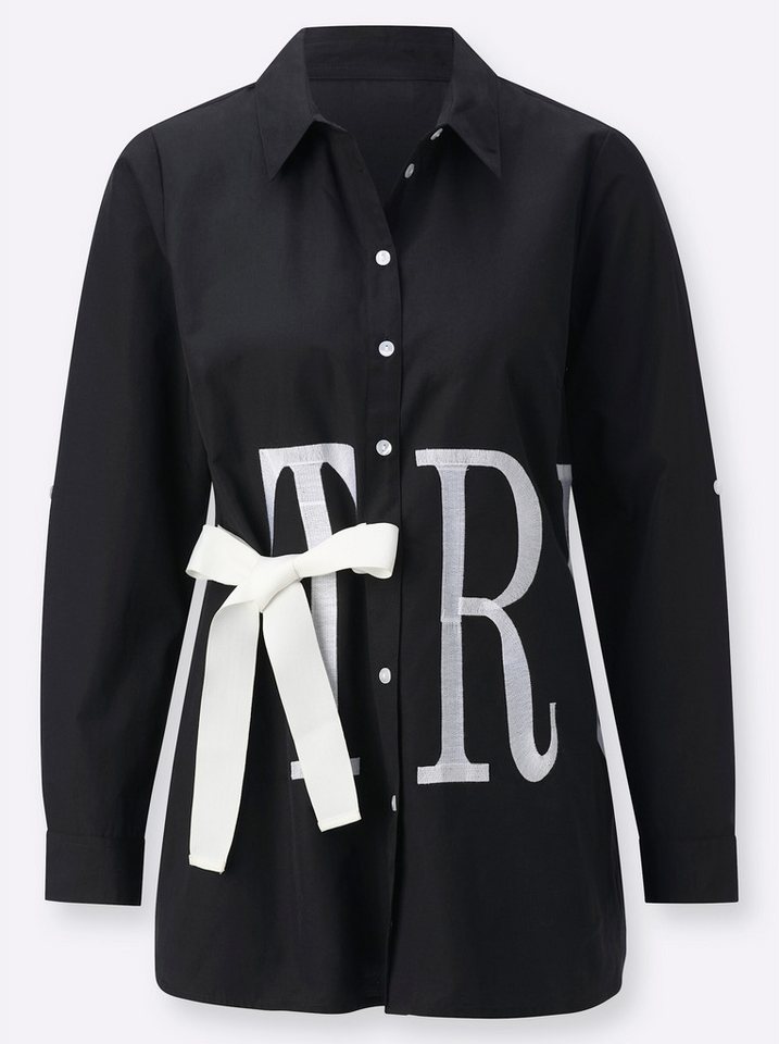 Witt Klassische Bluse Longbluse Langarm – Bild 4 von 4