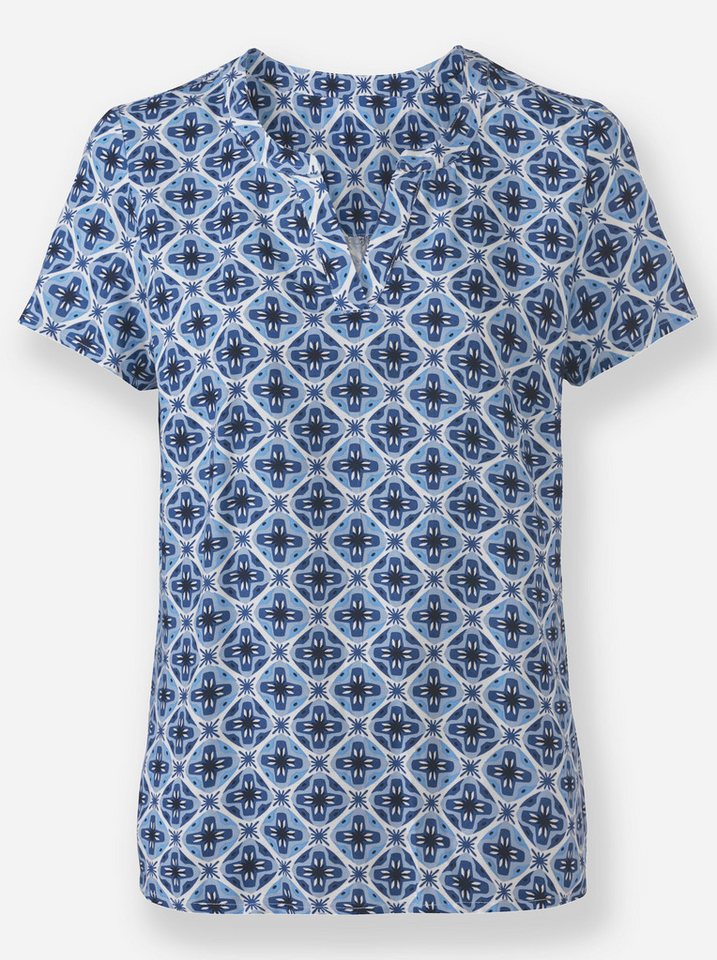 Witt Klassische Bluse Schlupfbluse Kurzarm – Bild 3 von 3