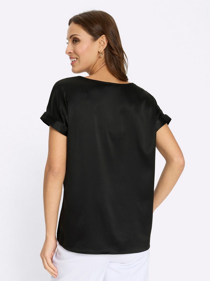 Witt Klassische Bluse Schlupfbluse Kurzarm – Bild 5 von 5