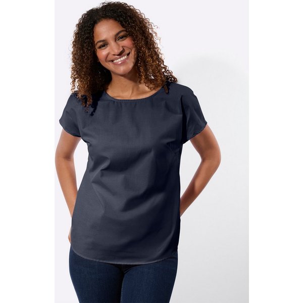 Witt Klassische Bluse Schlupfbluse Kurzarm
