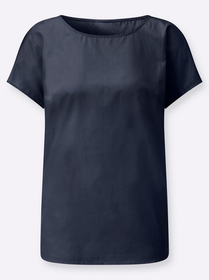Witt Klassische Bluse Schlupfbluse Kurzarm – Bild 3 von 5