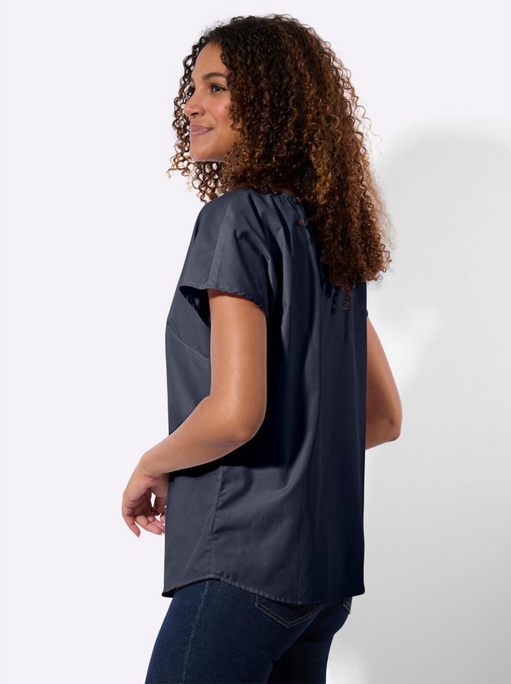 Witt Klassische Bluse Schlupfbluse Kurzarm – Bild 5 von 5