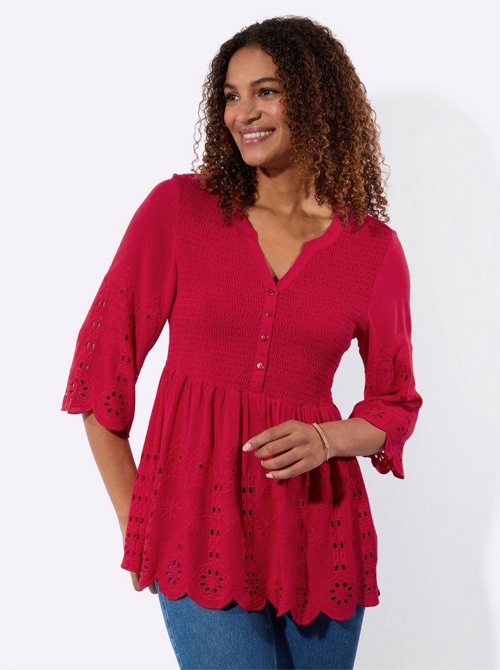 Witt Klassische Bluse Spitzen-Bluse 3/4-Arm – Bild 2 von 5