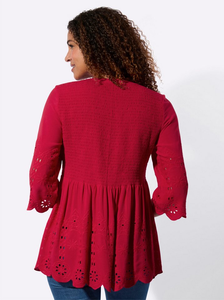 Witt Klassische Bluse Spitzen-Bluse 3/4-Arm – Bild 3 von 5