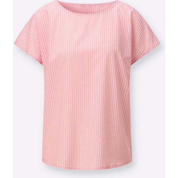 Witt Klassische Bluse Streifenbluse Kurzarm