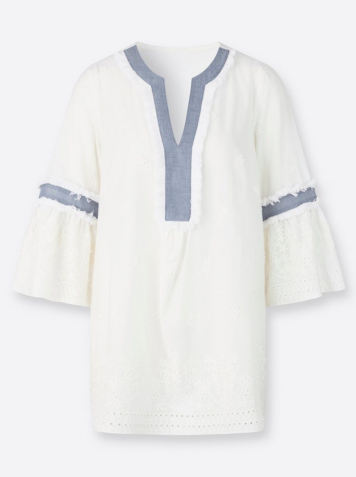 Witt Klassische Bluse Tunika 3/4-Arm – Bild 4 von 5