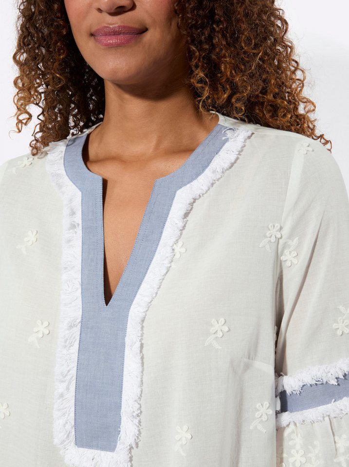 Witt Klassische Bluse Tunika 3/4-Arm – Bild 5 von 5