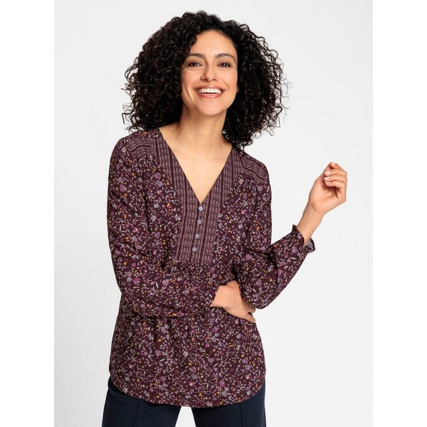 Witt Klassische Bluse Tunikabluse Langarm