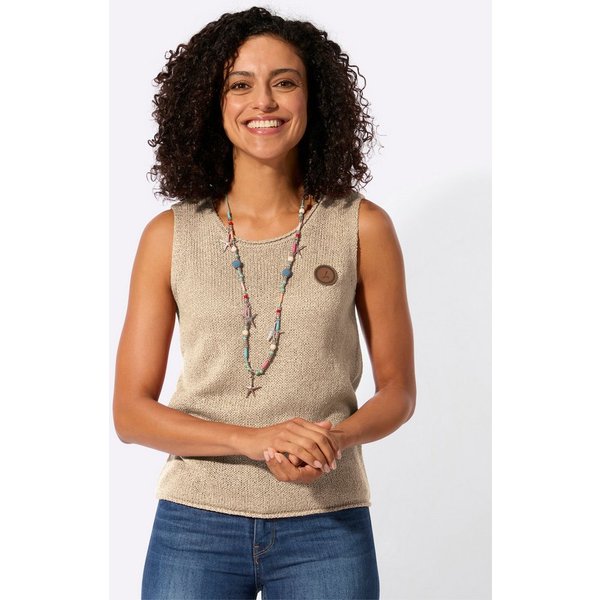Witt Pullunder Stricktop Ärmellos Jersey