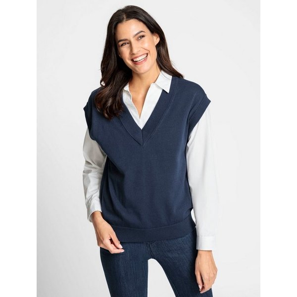 Witt Pullunder Pullunder Überschnittener Arm Jersey