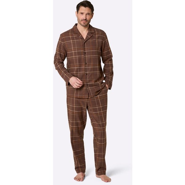Witt Schlafanzug Pyjama Langarm