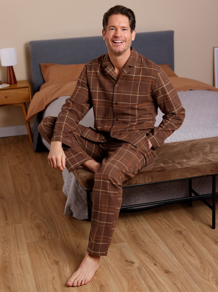 Witt Schlafanzug Pyjama Langarm – Bild 3 von 5