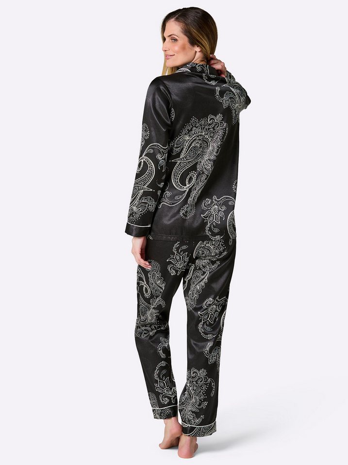 Witt Schlafanzug Pyjama Langarm – Bild 2 von 5