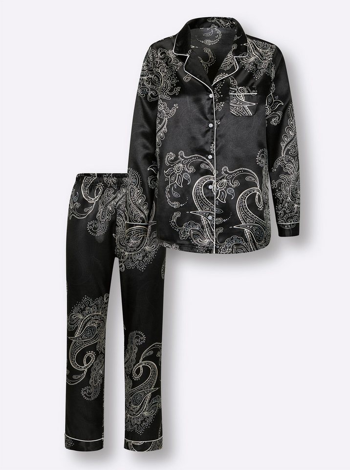 Witt Schlafanzug Pyjama Langarm – Bild 4 von 5