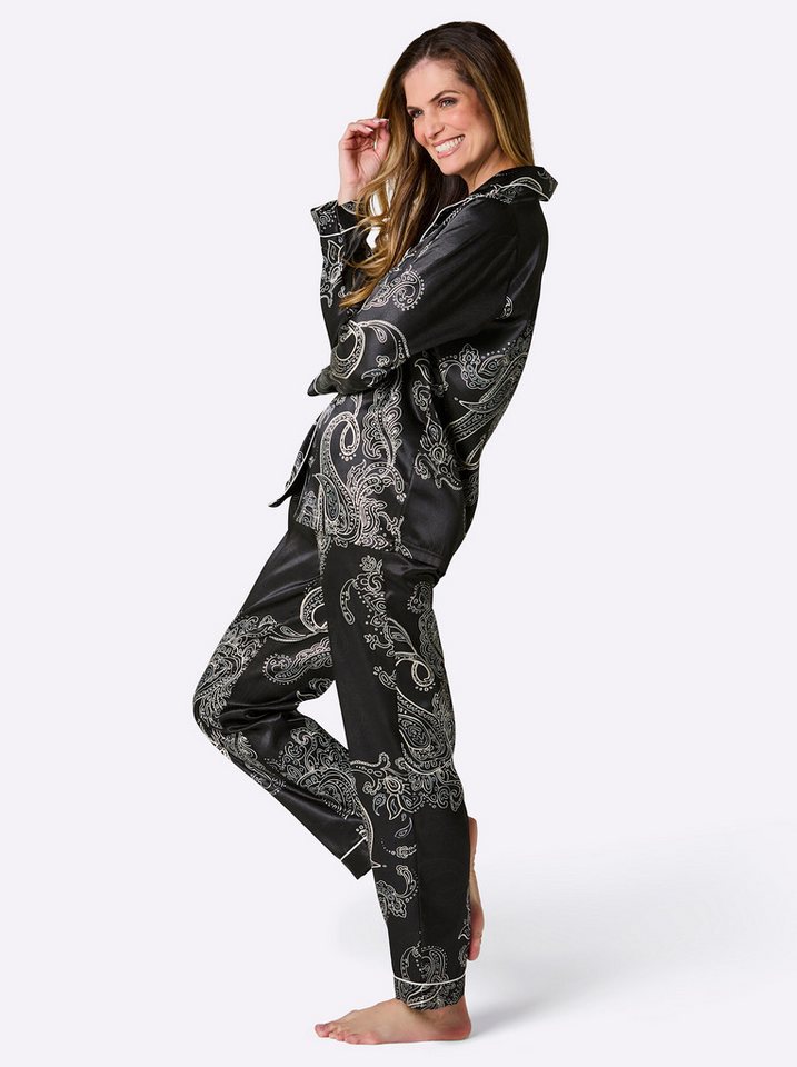 Witt Schlafanzug Pyjama Langarm – Bild 5 von 5