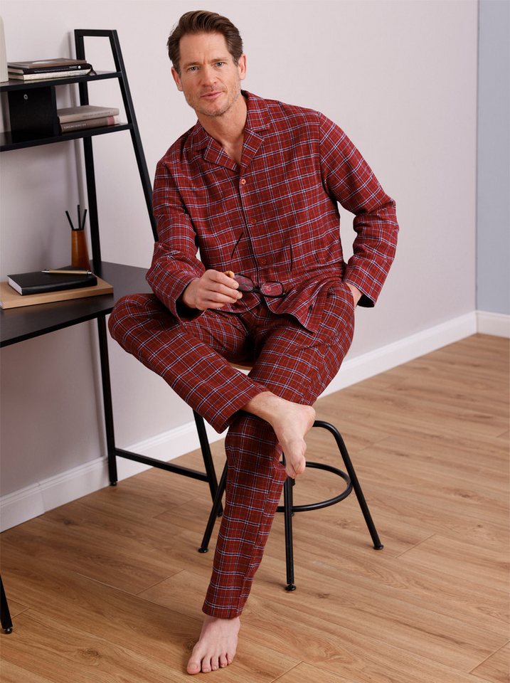 Witt Schlafanzug Pyjama Langarm – Bild 3 von 5