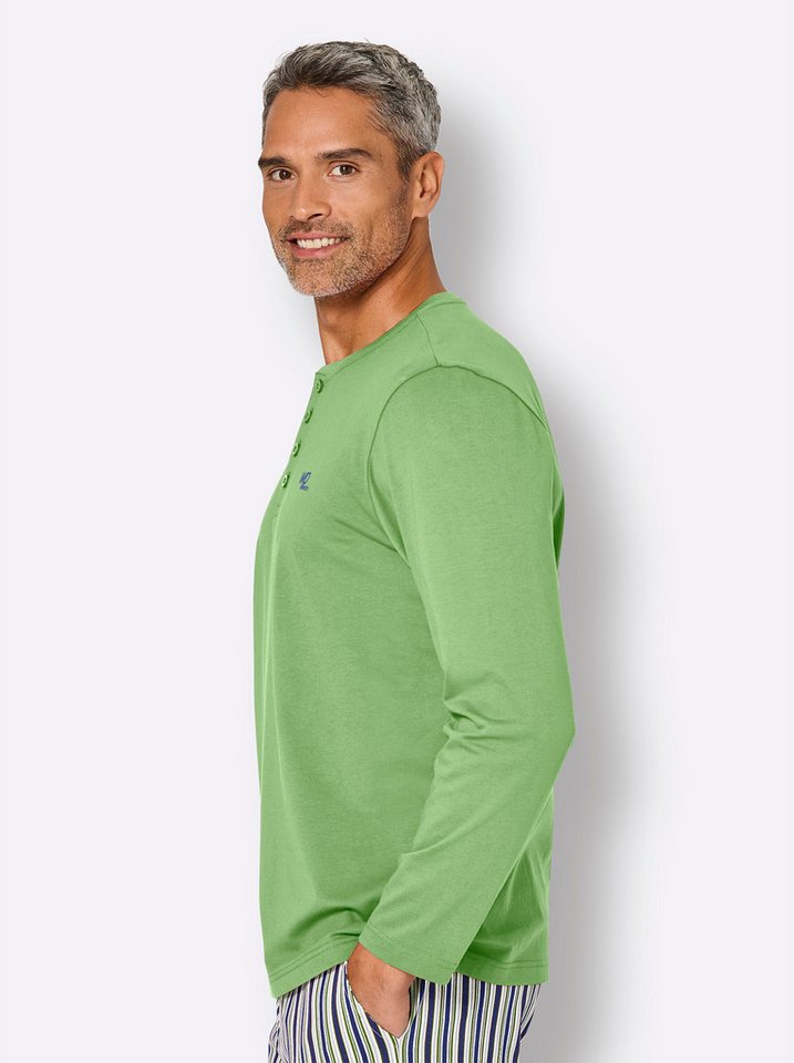 Witt Schlafanzug Schlafanzug-Shirt Langarm – Bild 5 von 5