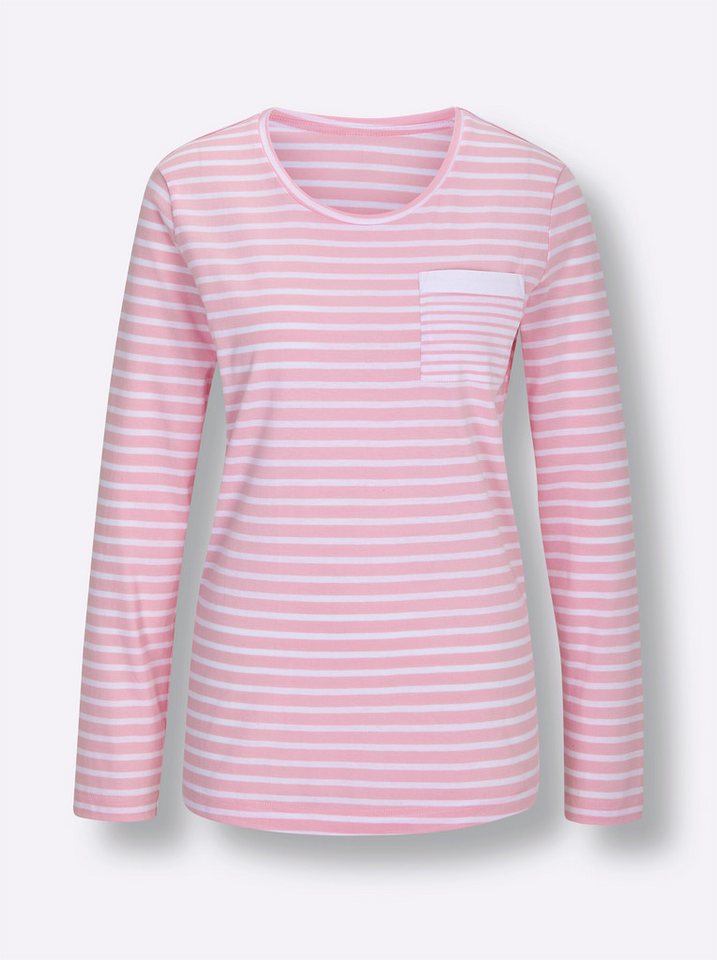 Witt Schlafanzug Schlafanzug-Shirt Langarm – Bild 3 von 5