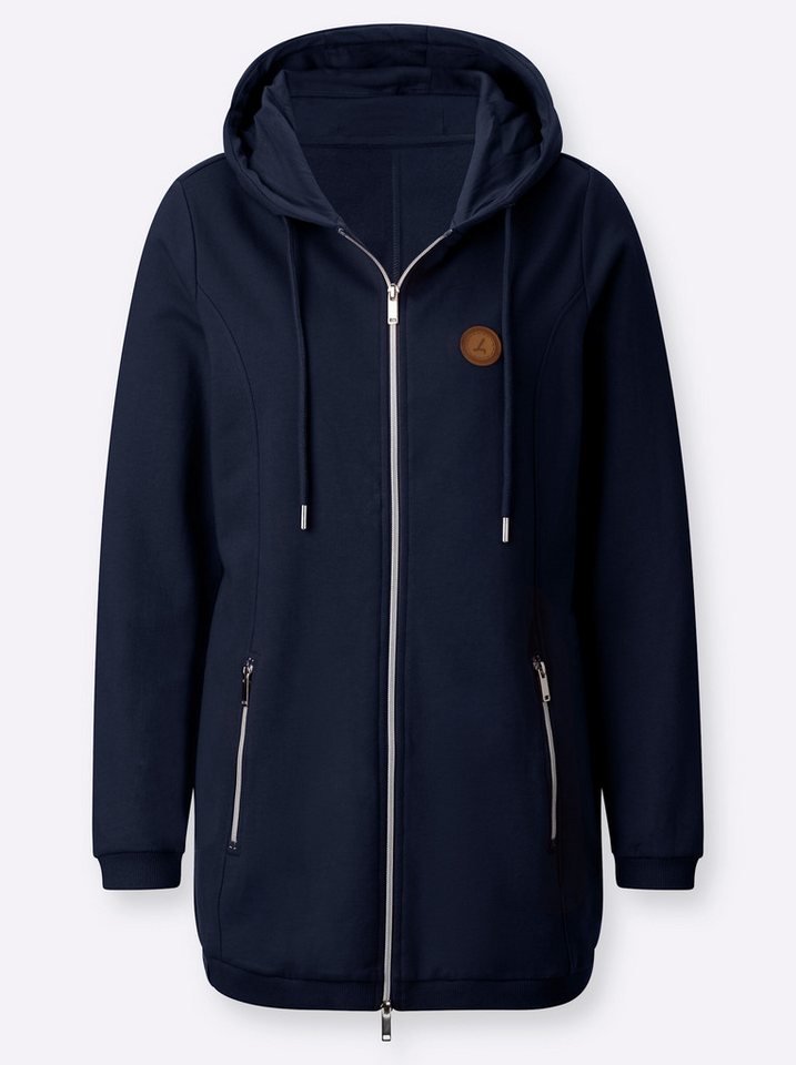 Witt Shirtjacke Sweatjacke Langarm Jersey – Bild 3 von 4