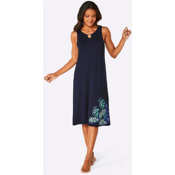 Witt Strandkleid Sommerkleid Ärmellos