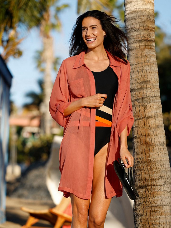 Witt Strandkleid Strandbluse 3/4-Arm – Bild 3 von 4