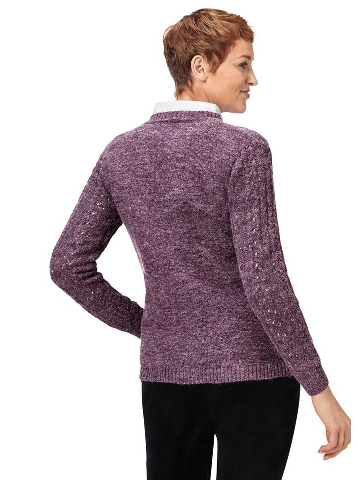 Witt Strickjacke Strickjacke Langarm Ajourstrick – Bild 2 von 3