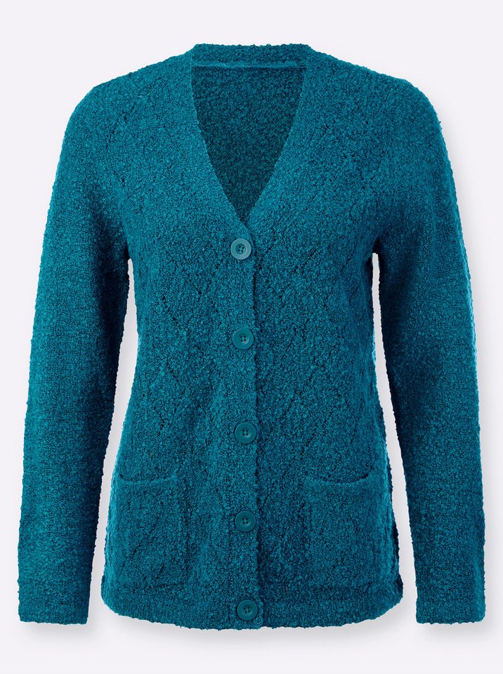 Witt Strickjacke Strickjacke Langarm Ajourstrick – Bild 3 von 3