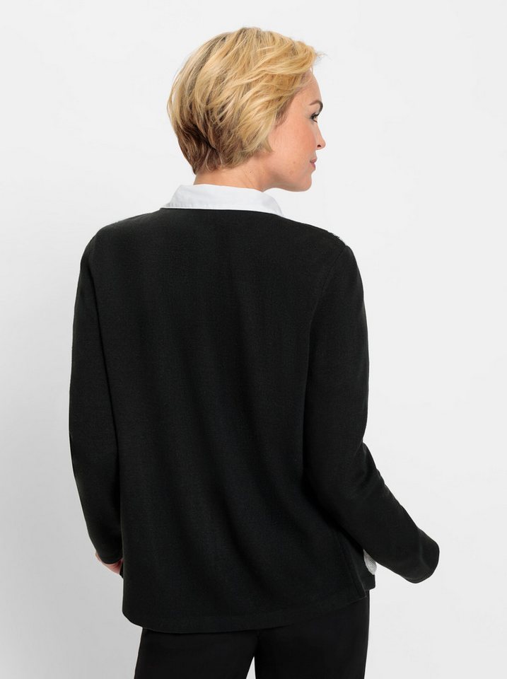Witt Strickjacke Strickjacke Langarm Jacquard – Bild 2 von 4