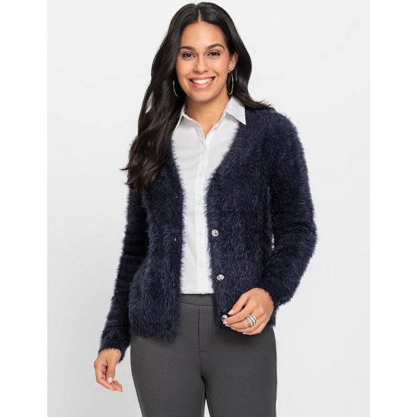 Witt Strickjacke Strickjacke Langarm Jersey
