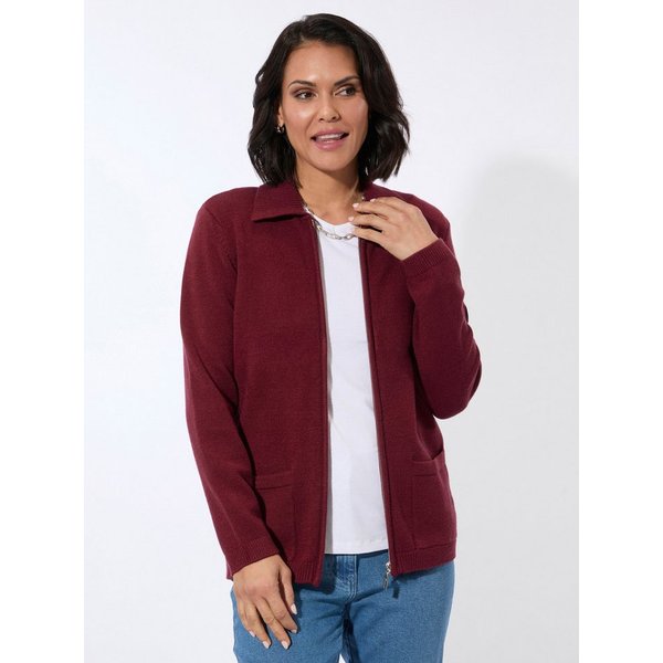 Witt Strickjacke Strickjacke Langarm Jersey