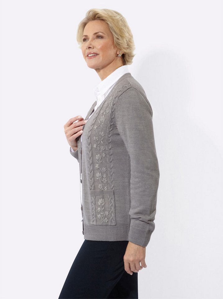 Witt Strickjacke Strickjacke Langarm Jersey – Bild 2 von 5
