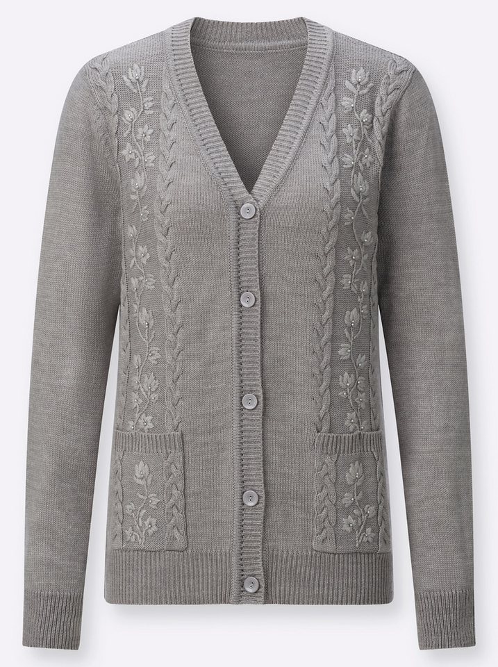 Witt Strickjacke Strickjacke Langarm Jersey – Bild 5 von 5