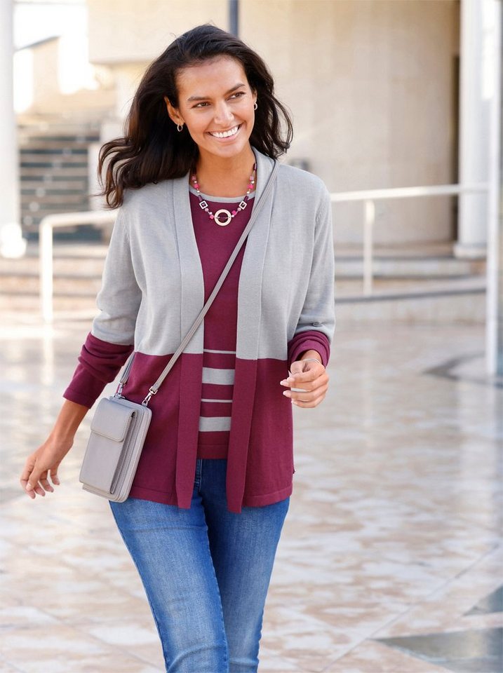 Witt Strickjacke Strickjacke Langarm Jersey – Bild 3 von 4