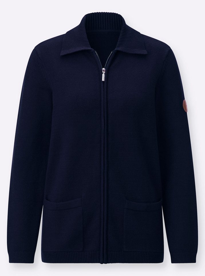 Witt Strickjacke Strickjacke Langarm Jersey – Bild 3 von 5
