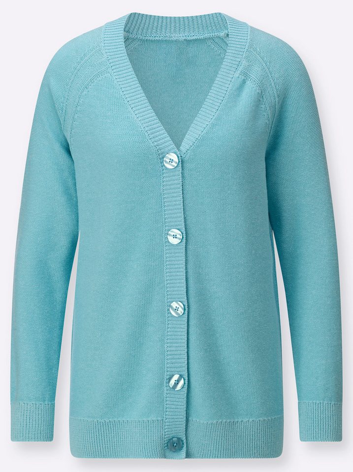Witt Strickjacke Strickjacke Langarm Links-Strick – Bild 4 von 5