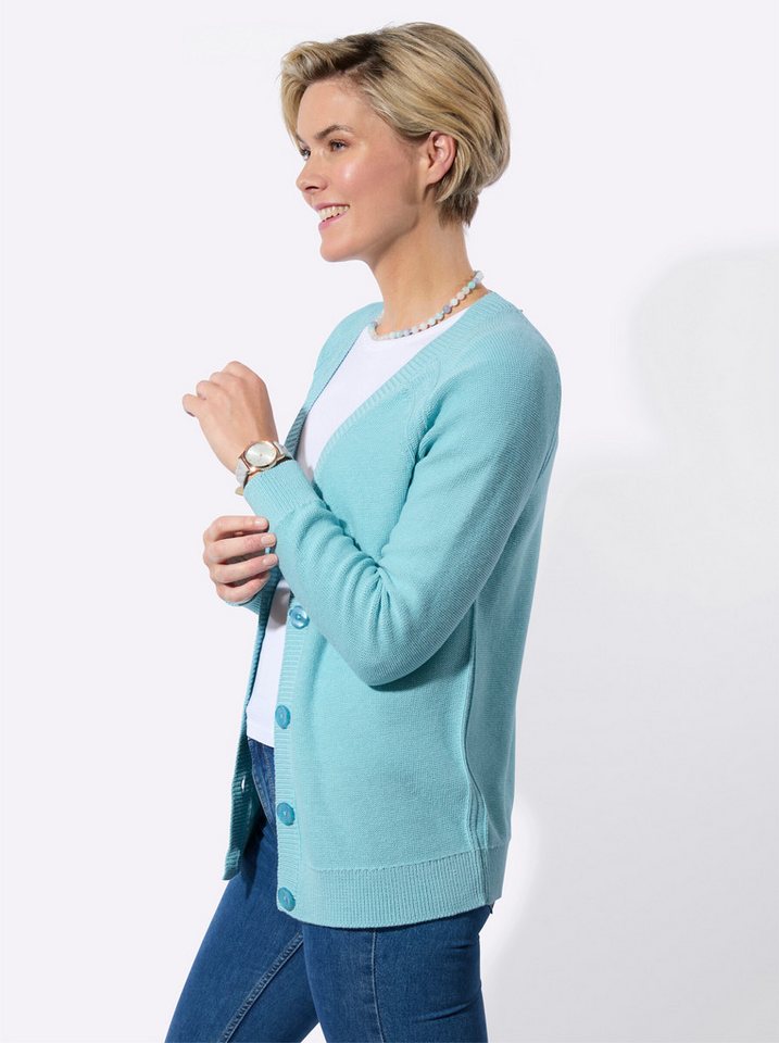 Witt Strickjacke Strickjacke Langarm Links-Strick – Bild 5 von 5