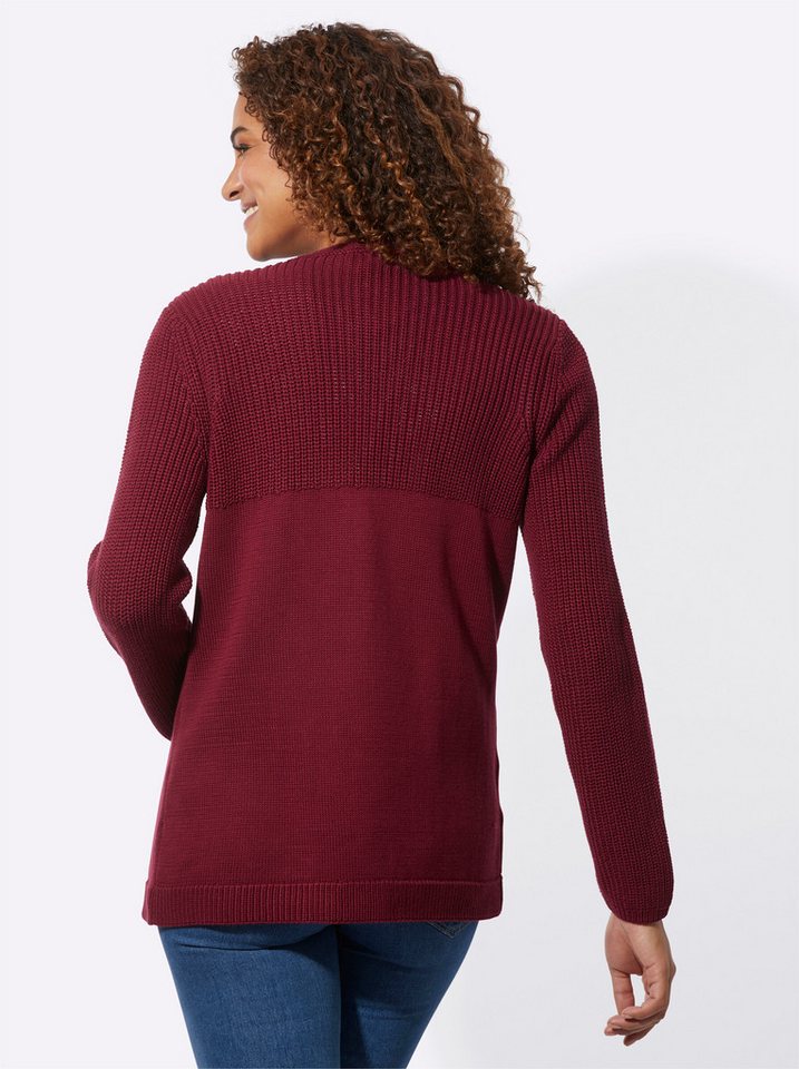 Witt Strickjacke Strickjacke Langarm Ripp – Bild 2 von 4