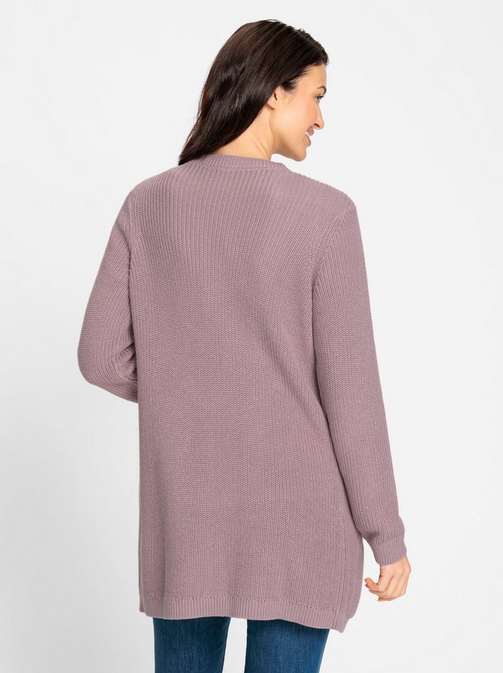Witt Strickjacke Strickjacke Langarm Ripp – Bild 3 von 5