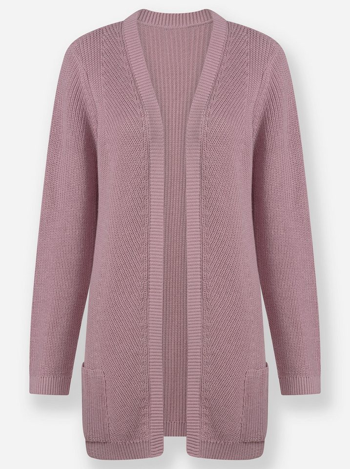 Witt Strickjacke Strickjacke Langarm Ripp – Bild 4 von 5