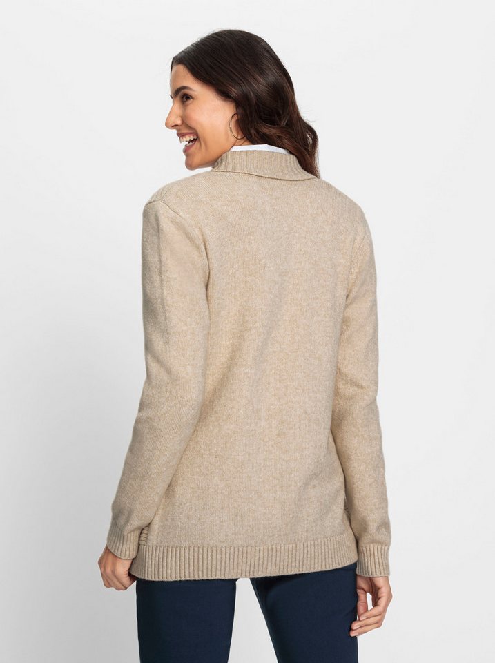 Witt Strickjacke Strickjacke Langarm Ripp – Bild 2 von 4